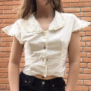 1950s Vintage crop top